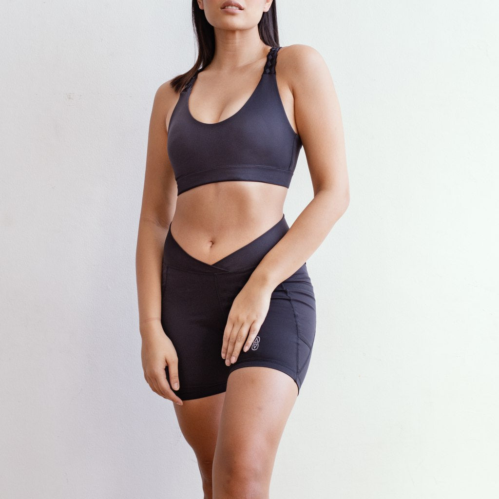 Sculpt Overlap Midi Shorts