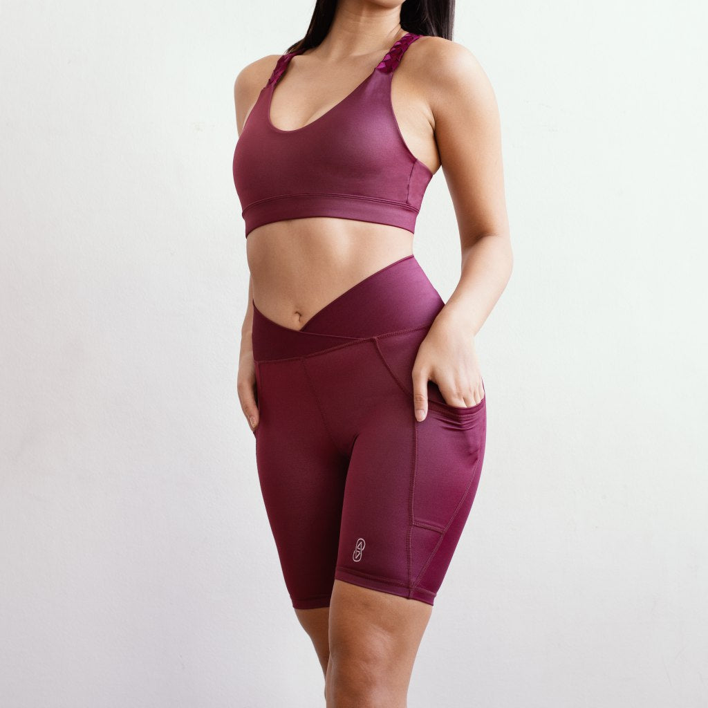Sculpt Overlap Midi Shorts